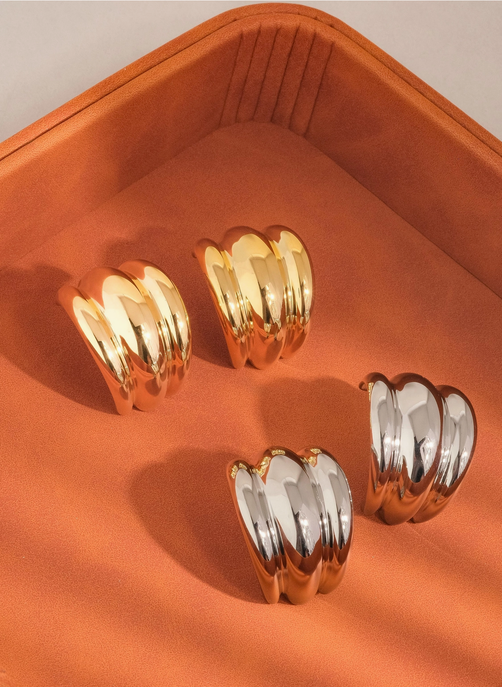 Double Dome Earrings