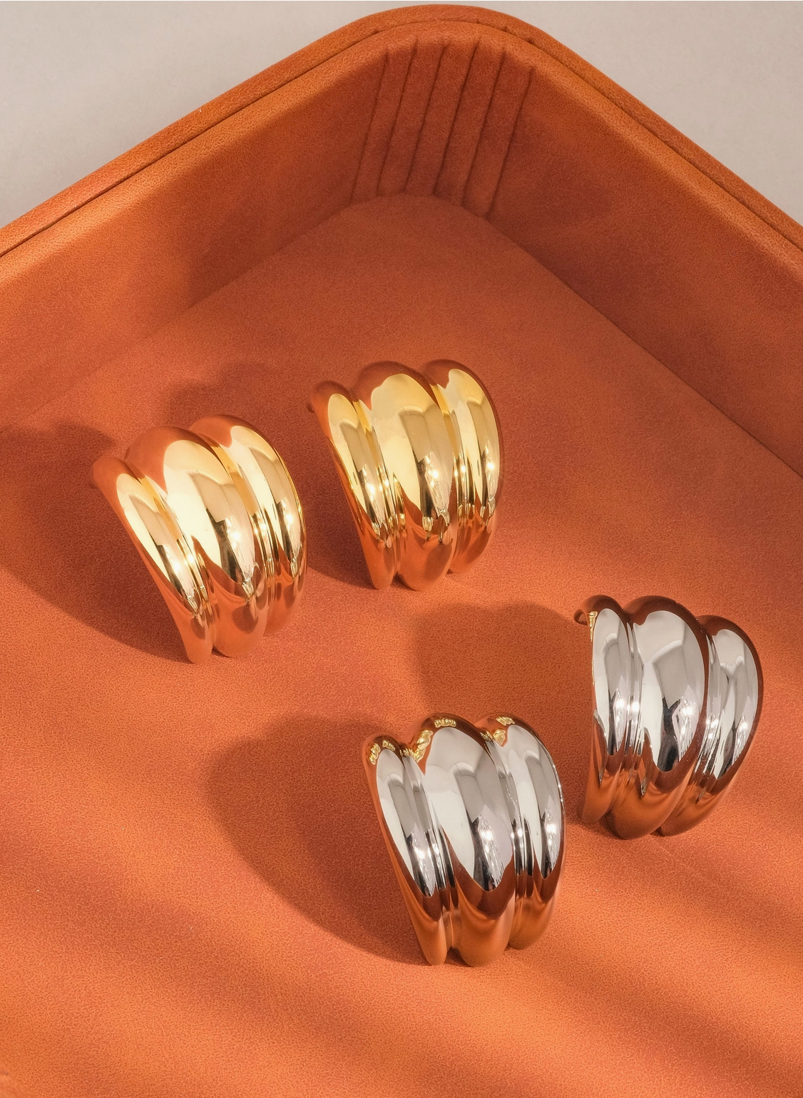 Double Dome Earrings